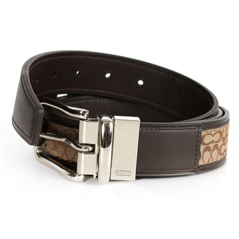 coach men's belts